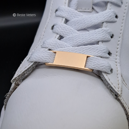 Air Force 1 gespen gepolijst Mat Goud