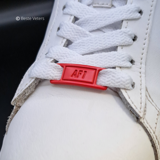 Air Force 1 gespen Rood