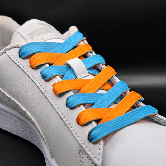 Dubbelzijdige Oranje Blauw Multikleur 120 cm