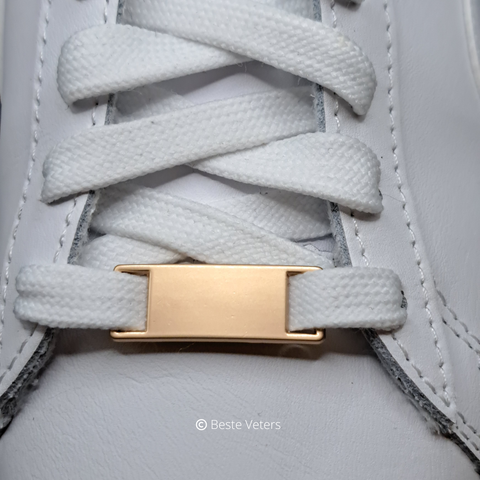 Air Force 1 gespen gepolijst Mat Goud
