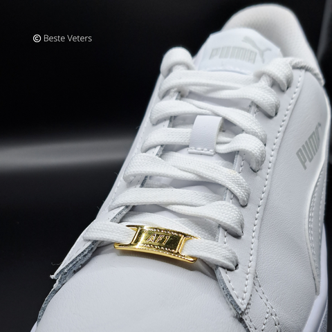 Air Force 1 gespen Goud